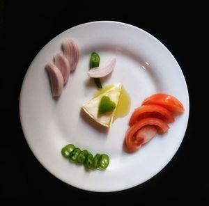 Close-up of salad in plate