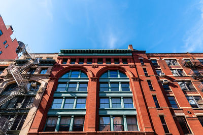 Cityscape of tribeca in nyc