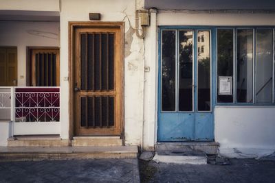 Exterior of old building