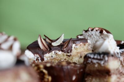 Close-up of chocolate cake