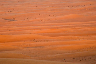 Full frame shot of sand dune