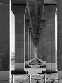 Interior of bridge