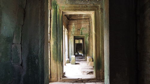 Interior of old building