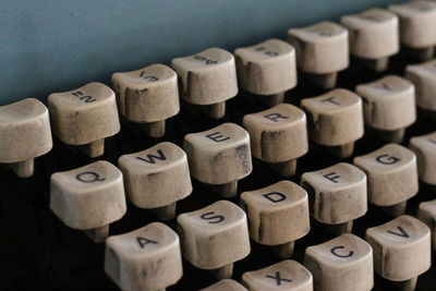 Close-up of computer keyboard