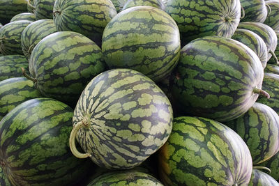 Full frame shot of fruits for sale at market stall