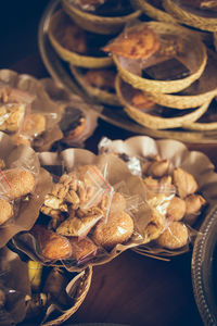 Traditional balinese ceremonial offerings