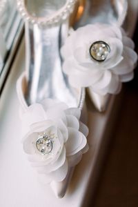 Close-up of white flower on table