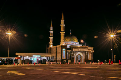 Mosque on the side of the road