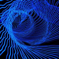 Full frame shot of light painting against black background