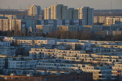 Buildings in city