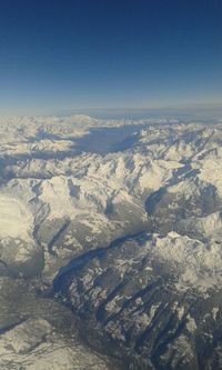 Aerial view of landscape
