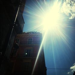 Low angle view of building against sky