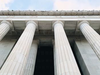 Low angle view of building against sky
