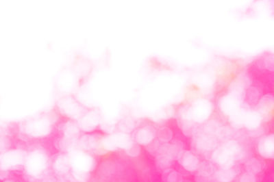 Defocused image of pink sky
