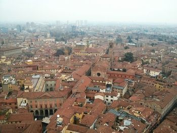 Aerial view of city