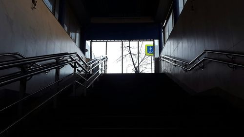 Low angle view of staircase