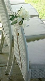 Close-up of chair