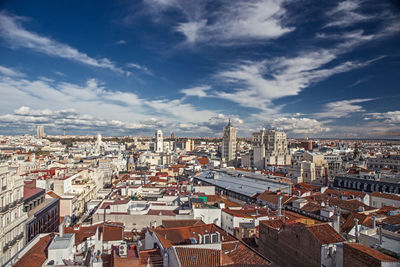 Cityscape against sky