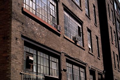 Low angle view of apartment building