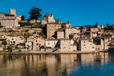 River with buildings in background