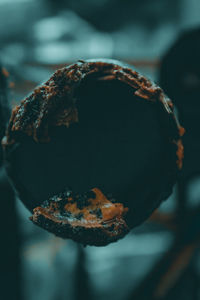 Close-up of chocolate cake