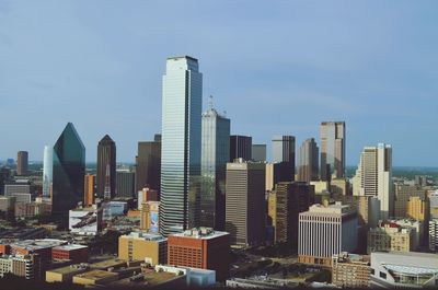 Skyscrapers in city