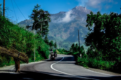 Grandmothers seeking firewood on the slopes of merapi and merbabu mountains