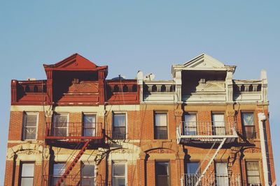 Low angle view of building against sky