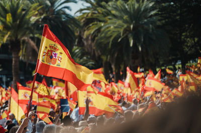 Spain independence rally