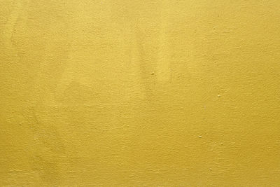 Full frame shot of yellow wall