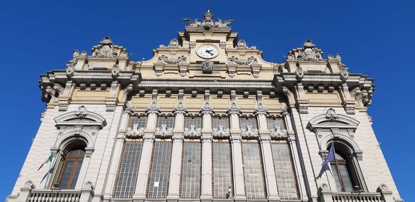 Low angle view of historical building