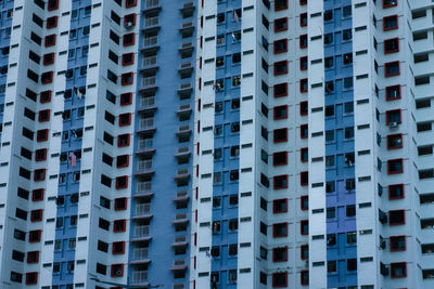 Full frame shot of modern building in city