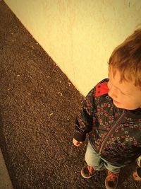 Close-up of man playing