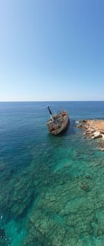 Coastal shipwreck in paphos cyprus edro 3