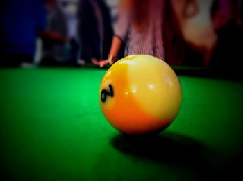 Close-up of toy ball