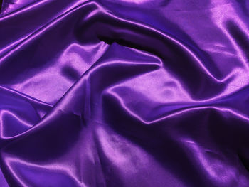 Full frame shot of purple fabric