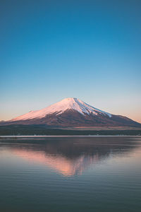 Fuji five lakes at yamanashi, japan