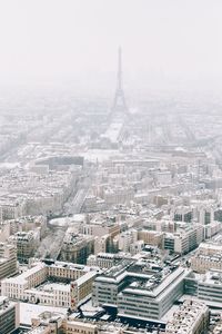 High angle view of cityscape