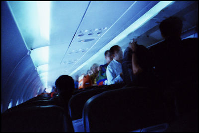 People sitting in bus