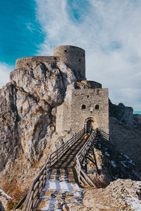 Old ruins against sky