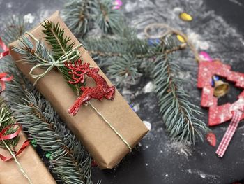 Close-up of christmas decoration