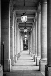 Corridor of building