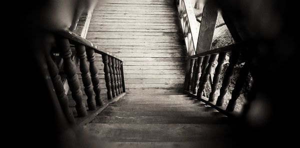 Staircase in corridor