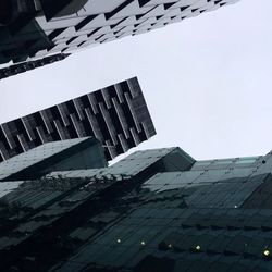 Low angle view of modern building