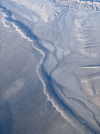 Aerial view of desert 