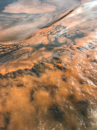 Aerial view of clouds in sky