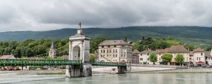 Panorama de seyssel en haute savoie