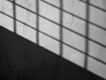Close-up of shadow on wall