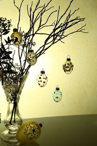 Close-up of electric lamp