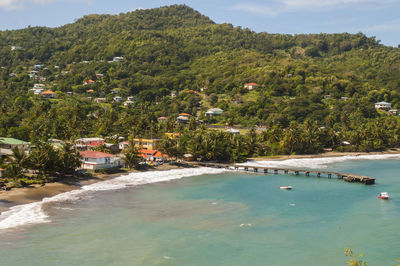 Scenic view of beach